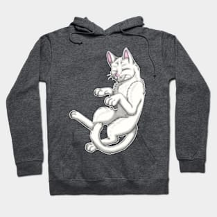 White Shorthair Hoodie